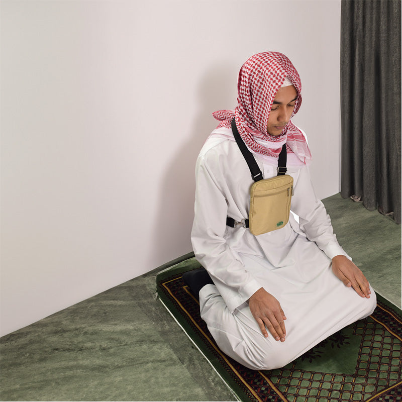 Hajj & Umrah Secure Side Bag & Neck Bag