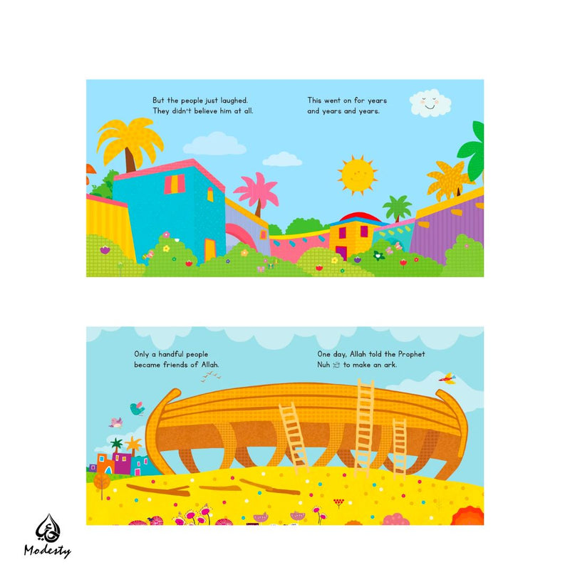 THE ARK OF NUH | BOARD BOOK | QURAN STORIES FOR CHILDREN