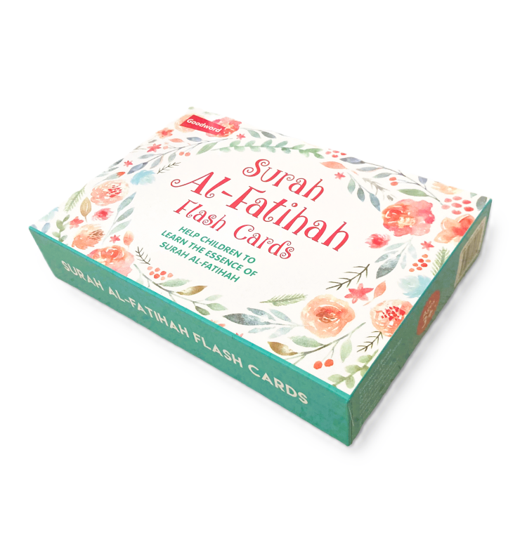 Surah Al-Fatihah Flash Cards – 38 Card Set