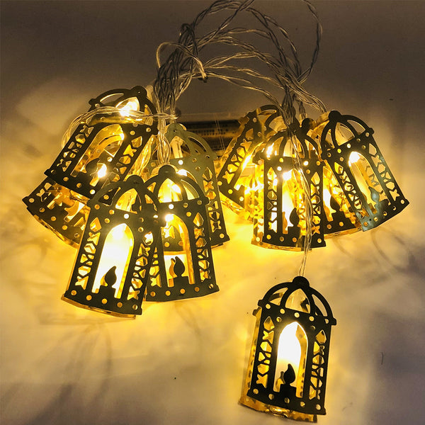 Eid LED Light Garland - Lantern