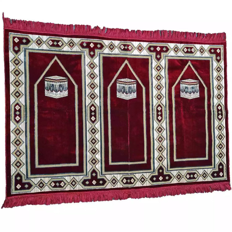 Turkish Prayer Mat - For 3 , 4 or 5 People