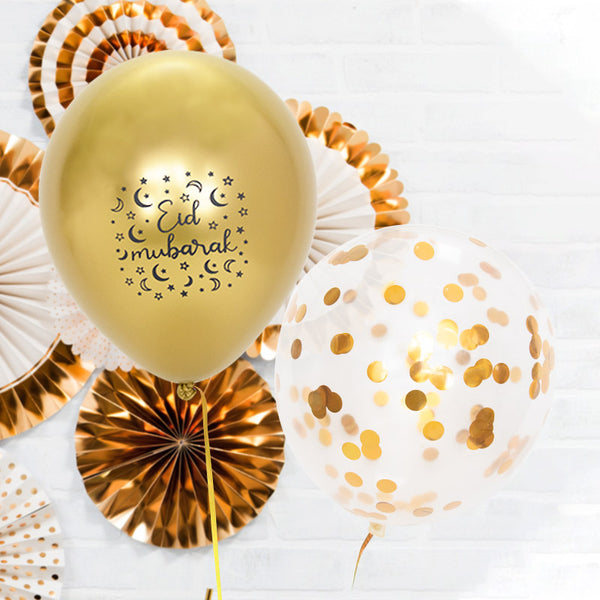 Eid Mubarak Confetti Balloon