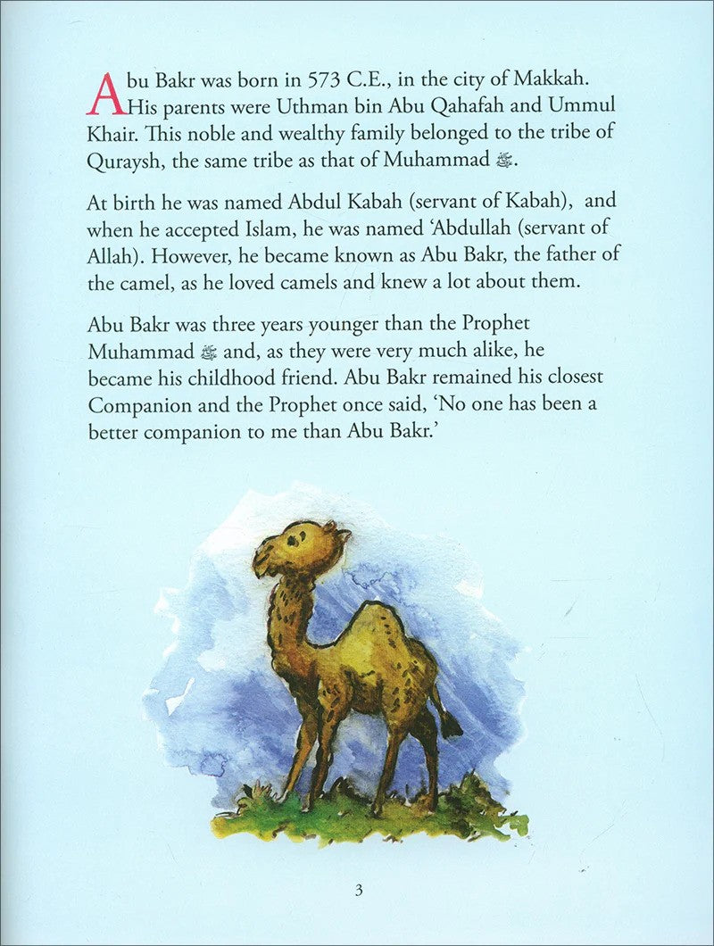 ABU BAKR SIDDIQ  | STORY OF THE FIRST CALIPH OF ISLAM | ISLAMIC STORIES FOR CHILDREN