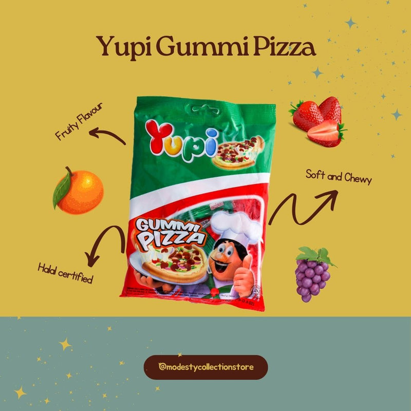 Yupi Gummi Pizza Single Bag