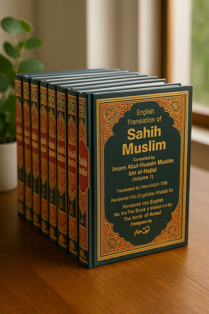 Sahih Muslim | 7 Volume Set (English & Arabic)