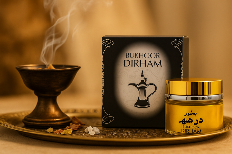 Dirham Bukhoor 80g | Arabic Perfumed Incense for Home & Gift
