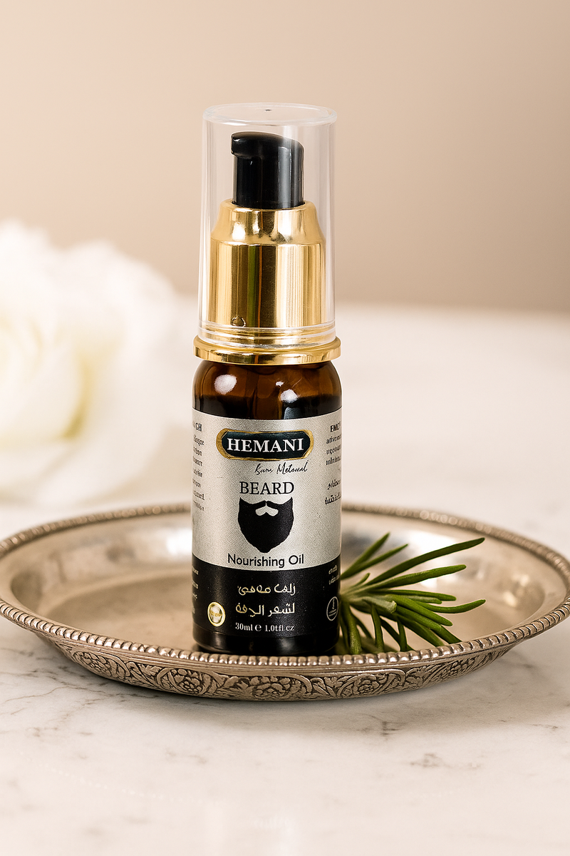 Beard Nourishing Oil | Natural Beard Softener & Growth Support | 30ml