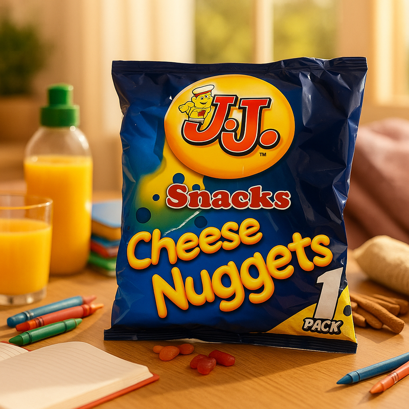 JJ Cheese Nuggets – 12 Pack (2 x 6 Small Packs)
