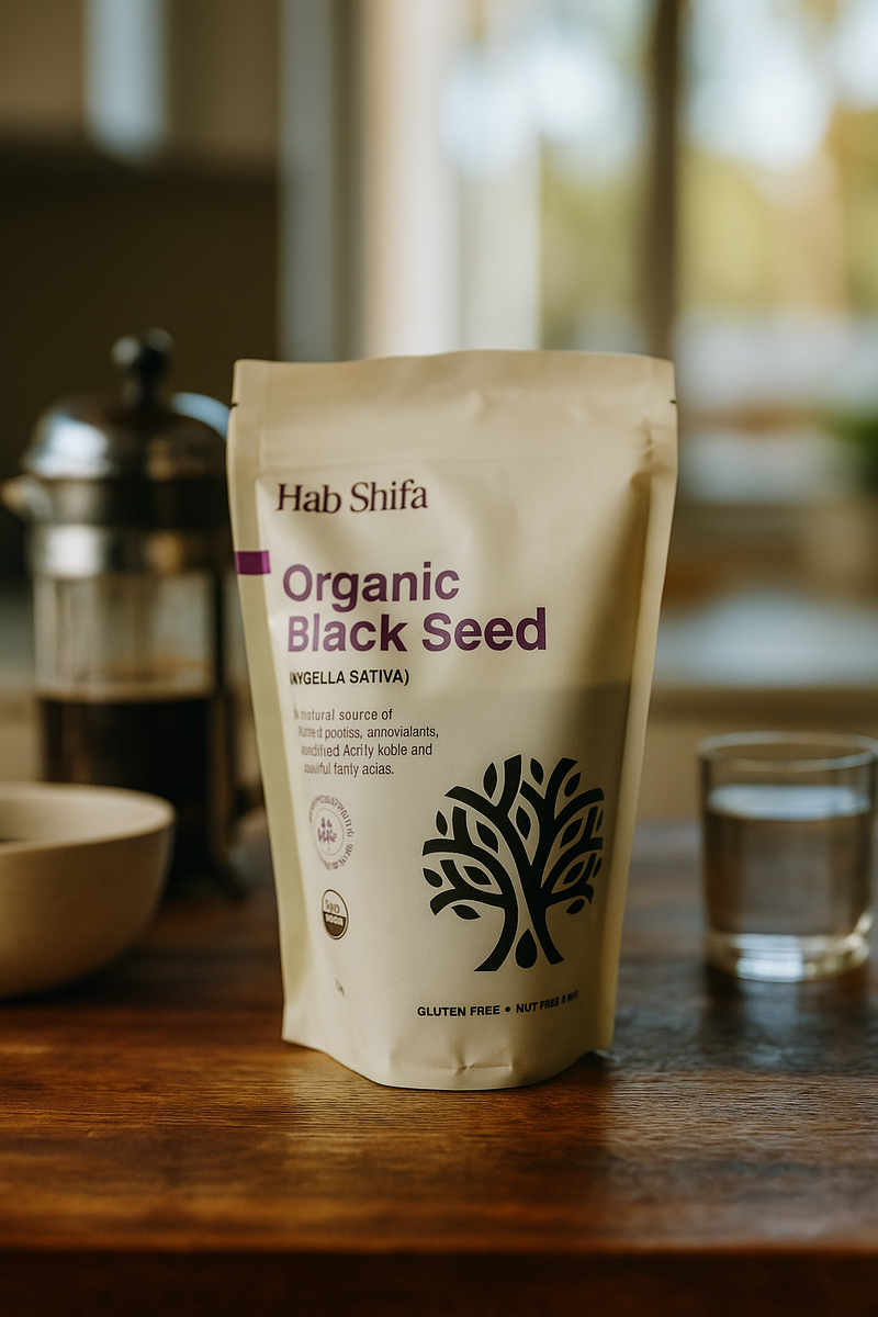 Hab Shifa Organic Black Seed | 200g | 100% Pure Nigella Sativa Superfood