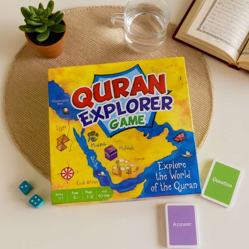 Quran Explorer Game | Fun Islamic Educational Board Game for the Whole Family