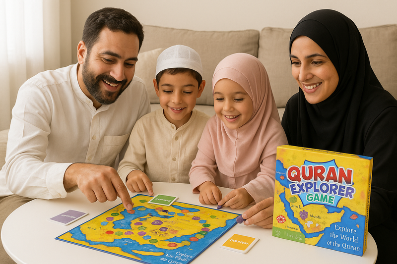Quran Explorer Game | Fun Islamic Educational Board Game for the Whole Family