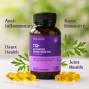 Hab Shifa Black Seed Oil Capsules | 120 Vege-Caps | 100% Pure &amp; Vegan Immune Support Supplement