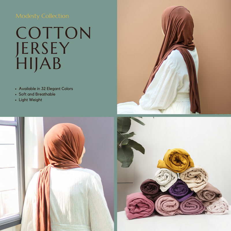 Jersey Hijabs | Cotton | Comfortable