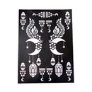 Henna Stencil Sheets - Medium Size
