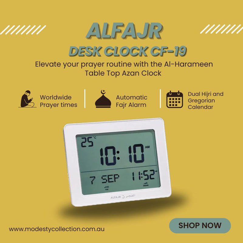 Alfajr Desk Clock CF-19