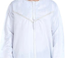Classic Omani and Emirati Khaleej | Men's White Thobe
