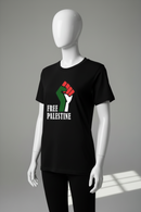'FREE PALESTINE' Print T-shirt