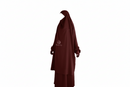 French Jilbab | 2 Piece Set With Sleeves & 1 layer niqab