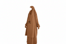 French Jilbab | 2 Piece Set With Sleeves & 1 layer niqab