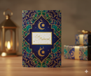 Eid Mubarak Gold Label – Elegant Transparent Decorative Stickers