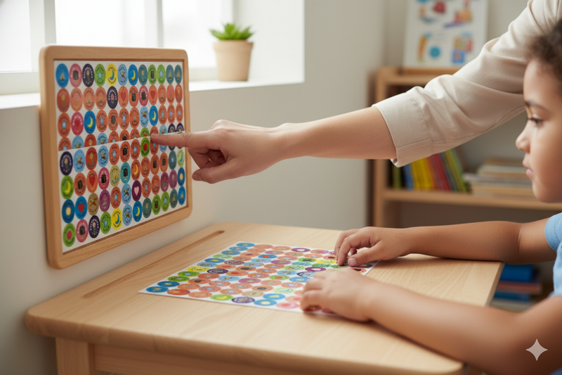 Akhlaq Chart with Stickers – Islamic Good Manners Reward Chart