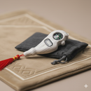Portable Digital Counter Tasbih with Qibla Compass & Rotating Prayer Beads
