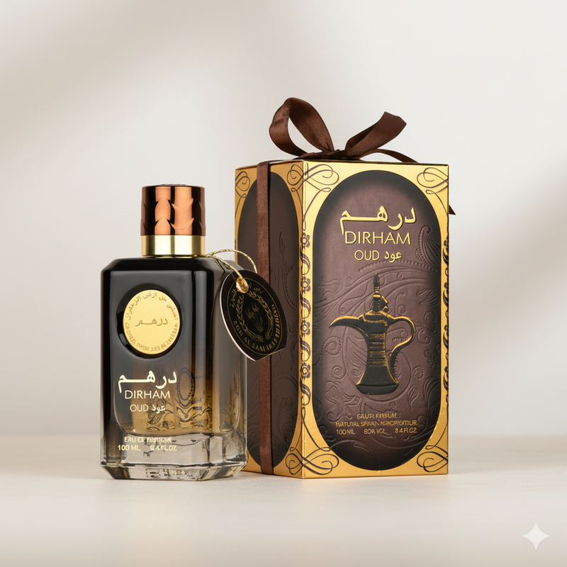 【ドバイ免税店購入】高級中東香水 Dirham OUD（ディルハム ウード） ドバイ免税店購入】高級中東香水 Dirham OUD（ディルハム ウード