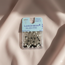 200pc Safety Pin Muslim Hijab Scarf Pins – Mixed Black & White | Stainless Steel