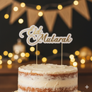 Eid Mubarak Cake Topper Picks – Elegant Gold Festive Food Decor