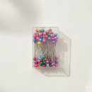 Hijab Pins Stainless Steel (Mixed Colours) – 100 Pieces Safety Scarf Pins