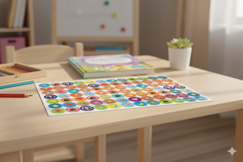 Akhlaq Chart with Stickers – Islamic Good Manners Reward Chart