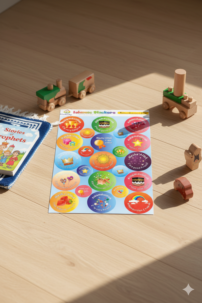 Akhlaq Stickers – Islamic Good Manners Reward Stickers