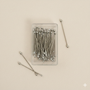 Small Hijab Pins – Durable Stainless Steel Scarf Pins (Black, White & Mixed Colours)