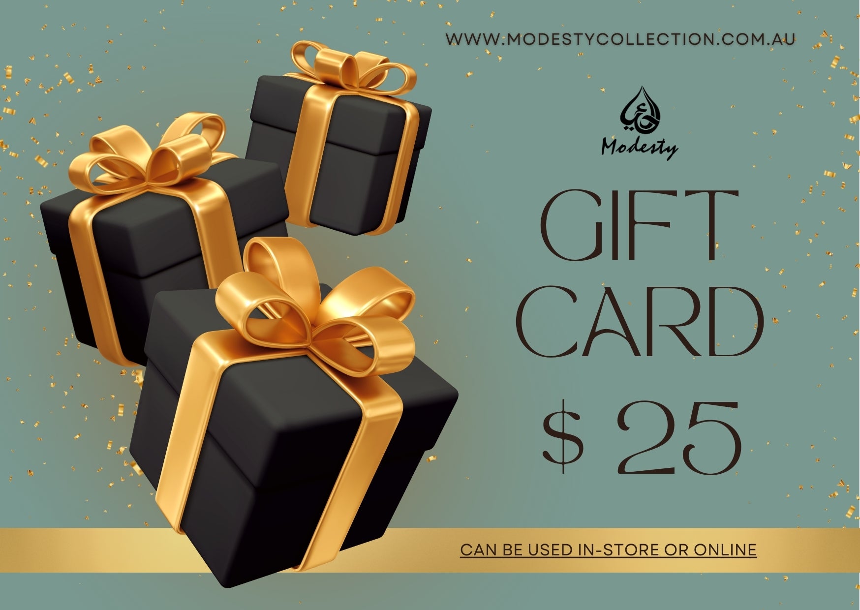 Modesty Collection Gift Card | Gift for Every Occasion - Modesty Collection