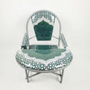 Namaz Prayer Chair with Adjustable Sujood Support – Elderly Salah Chair – Iron Frame
