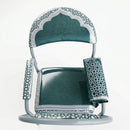 Namaz Prayer Chair with Adjustable Sujood Support – Elderly Salah Chair – Iron Frame