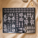 Henna Stencil Sheets - Extra Large Size