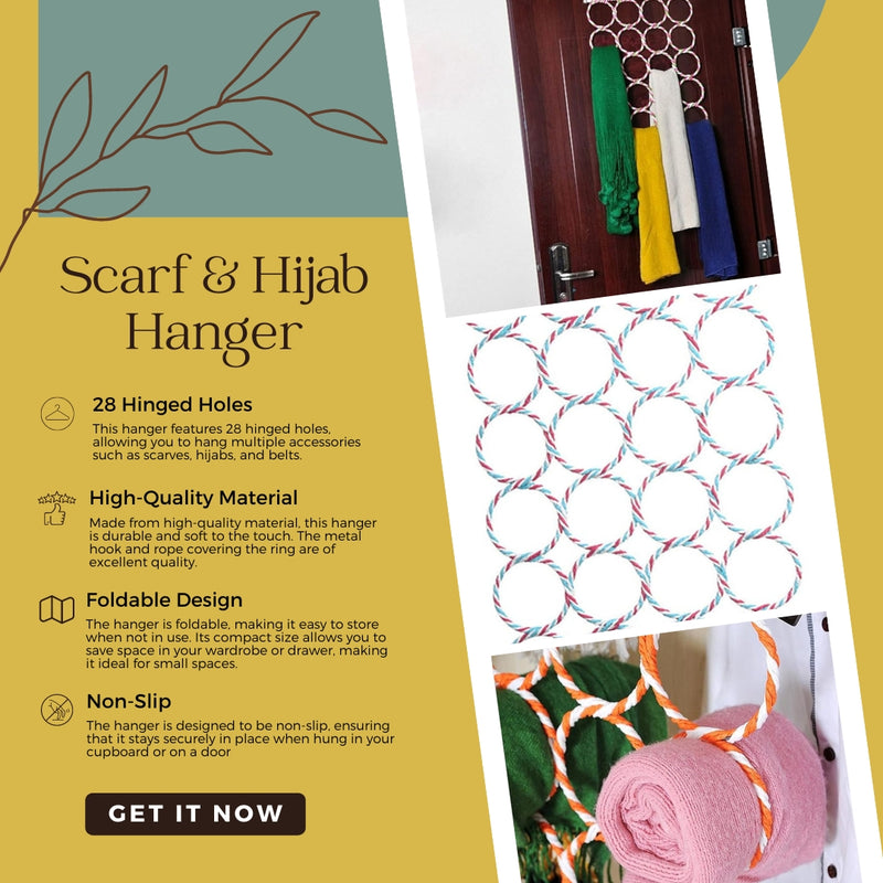 Scarf and Hijab Hanger