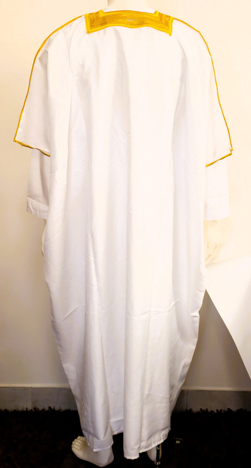 Imaam’s Over-Garment – Gold Embroidered Traditional Wear for Men | 3 Colours | FREE SIZE