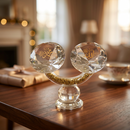 Crystal Allah Muhammad Table Top Decoration – Small Islamic Home Décor Ornament (HDC04)