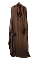 French Jilbab | 1 Piece With Sleeves & 1 layer niqab