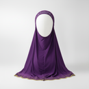 Hijab with Patterns & Designs | 10 Colours | MEDIUM (AH-1M)