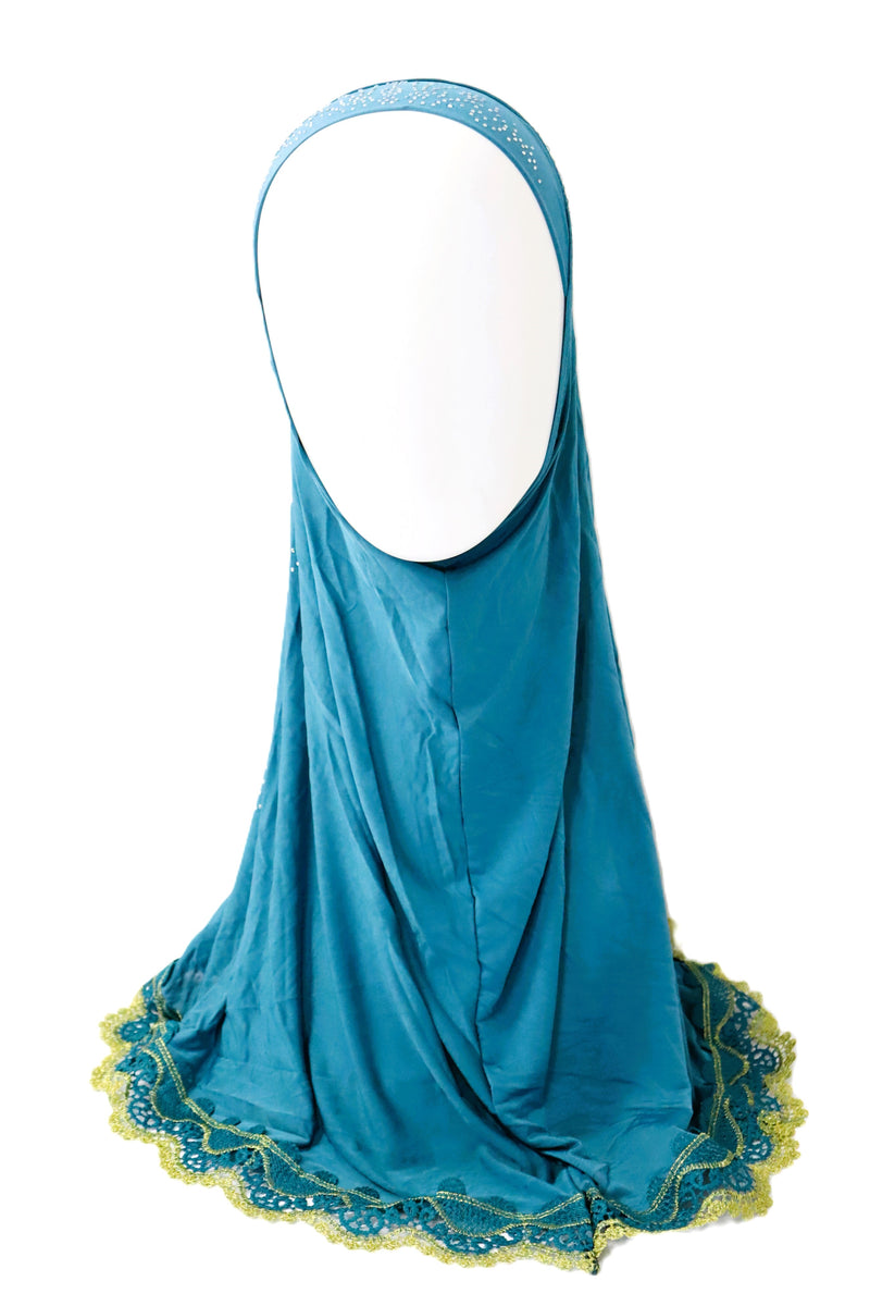 Hijab with Patterns & Designs | 10 Colours | MEDIUM