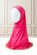 Hijab with Patterns & Designs | 10 Colours | MEDIUM (AH-1M)