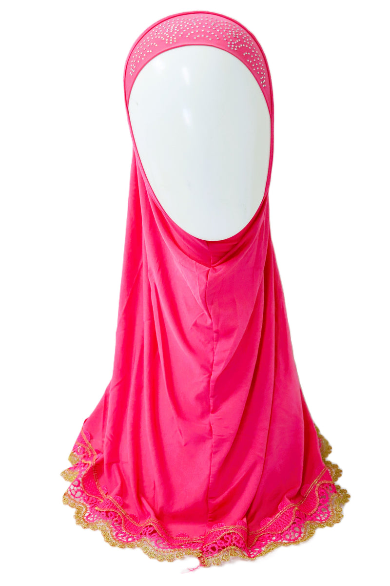 Hijab with Patterns & Designs | 10 Colours | MEDIUM