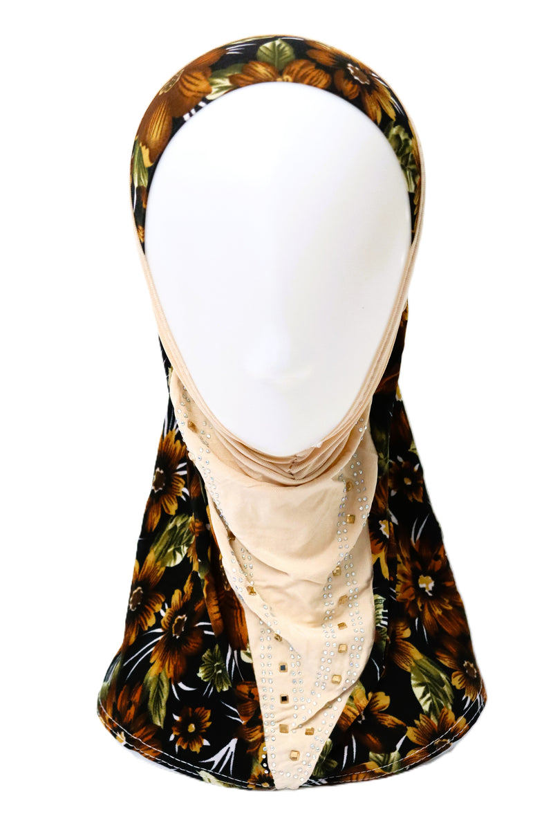 Girl's Hijab -Mixed Patterns & Designs | Budget-Friendly - SMALL