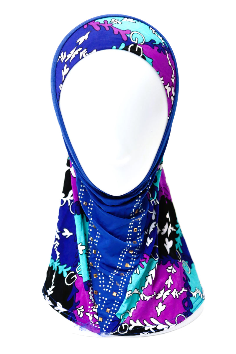 Girl's Hijab -Mixed Patterns & Designs | Budget-Friendly - SMALL