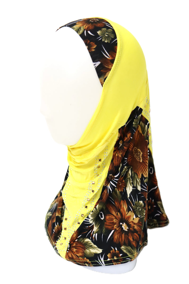 Girl's Hijab -Mixed Patterns & Designs | Budget-Friendly - SMALL