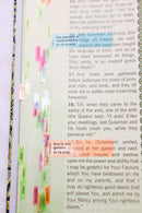 (B5) Maqdis Large Al Quran Al Kareem Word-by-Word Translation Tajweed Colour Coded with 200 Tags of Verses + 30 Tags