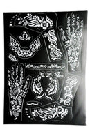Henna Stencil Sheets - Large Size